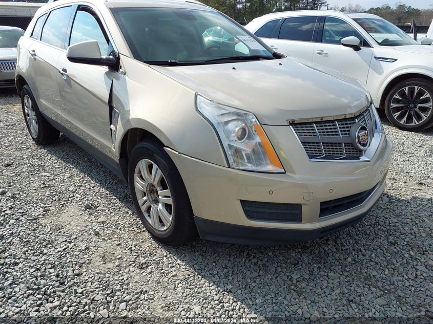 2010 CADILLAC SRX Beige VIN: 3GYFNAEY8AS632149