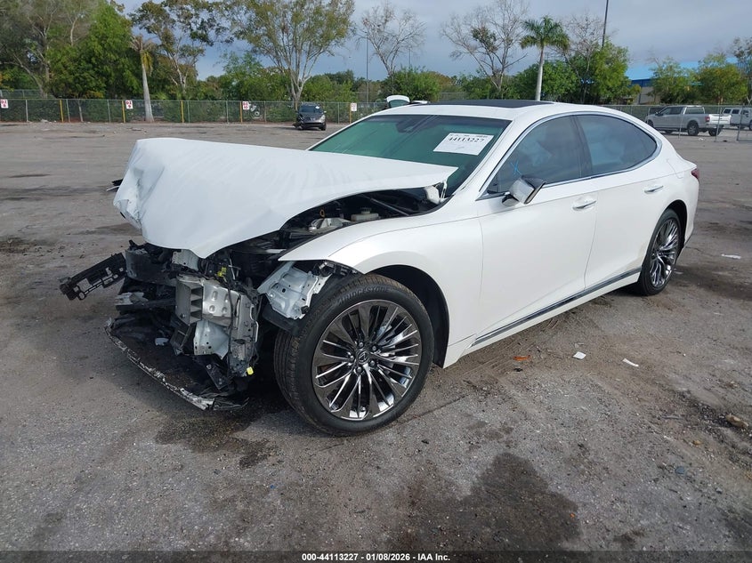 Vin: jthd51ff3l5011097, lot: 44609123, lexus ls 500 20202