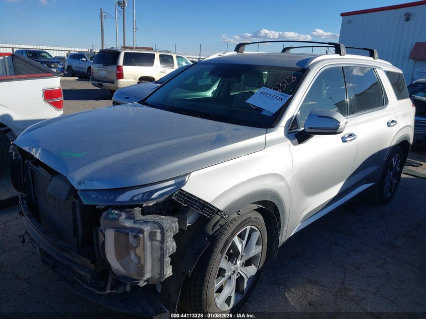 VIN KM8R44HE3MU317008 2021 HYUNDAI PALISADE SEL