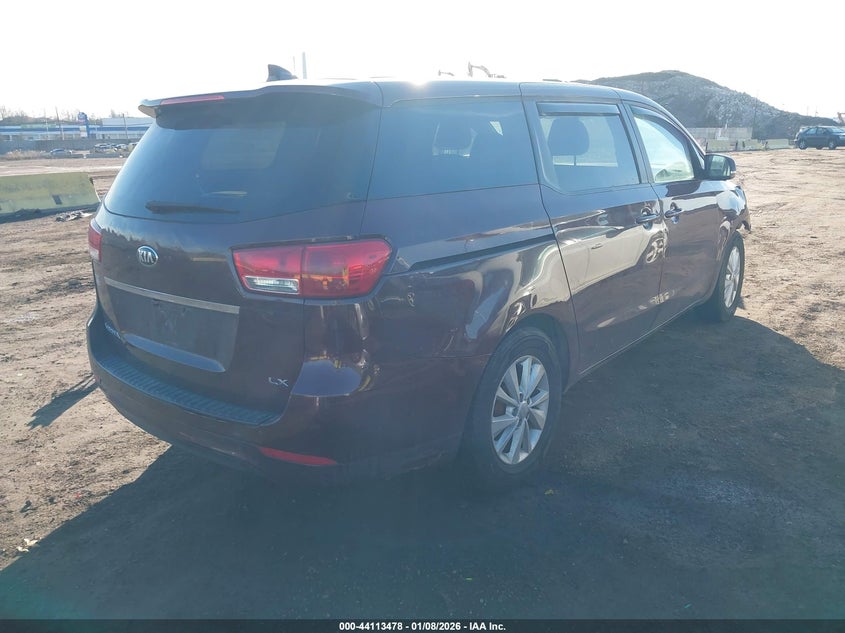 2018 Kia Sedona Lx