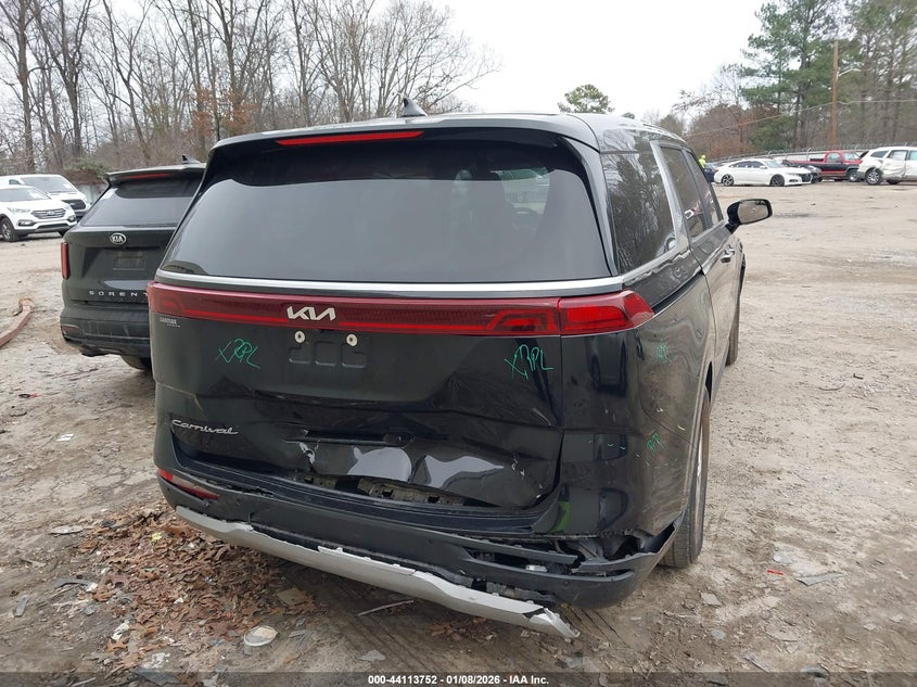 2022 Kia Carnival Mpv Lx Seat Package