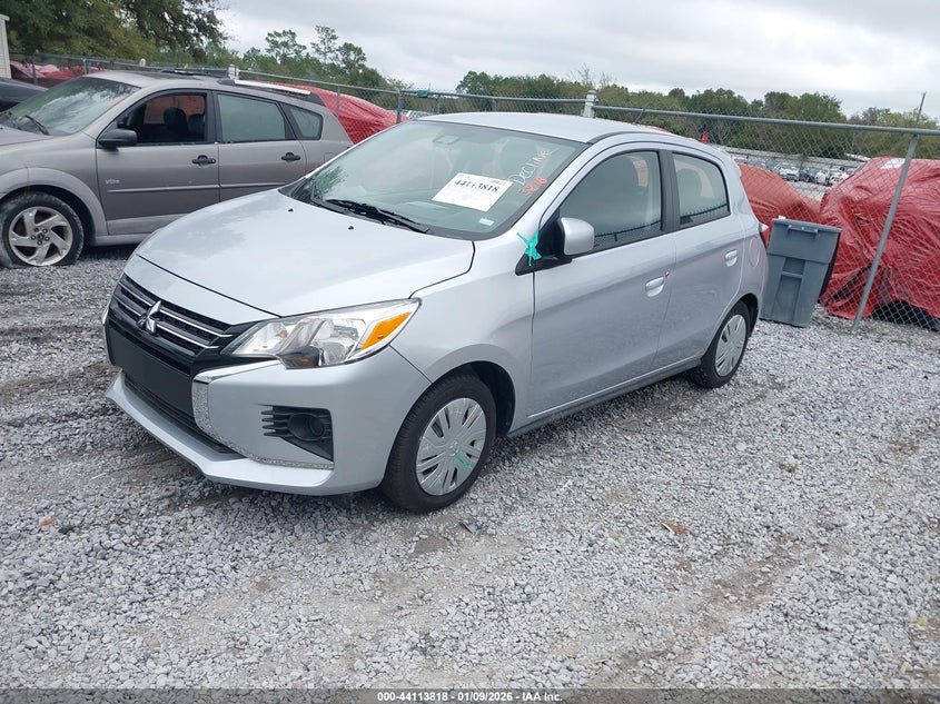 Vin: ml32auhjxrh028478, lot: 44609714, mitsubishi mirage es/le 20242