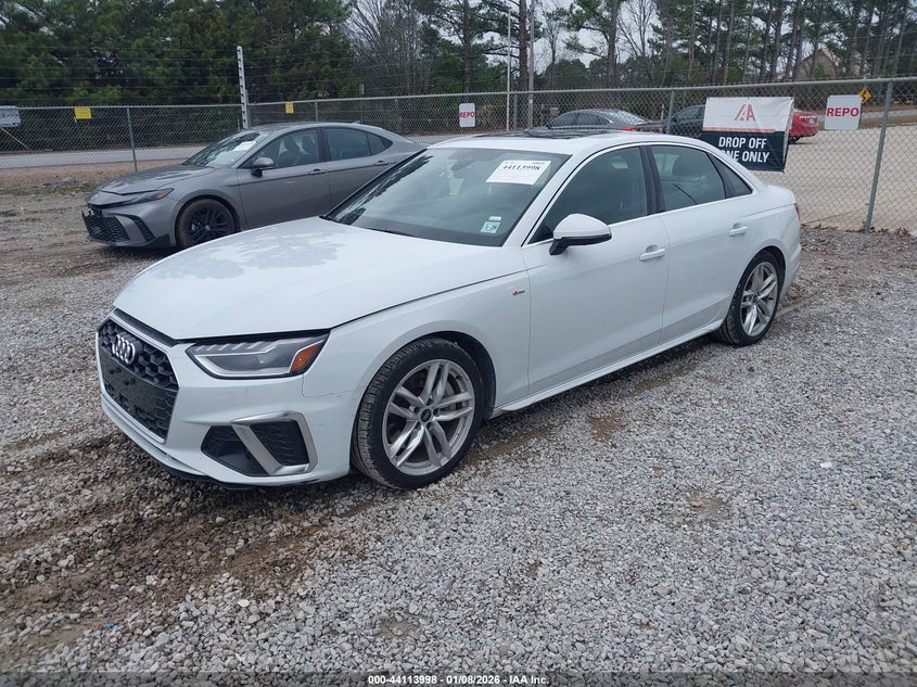 Vin: waueaaf43rn005712, lot: 44609894, audi a4 premium plus 45 tfsi s line quattro s tronic 20242