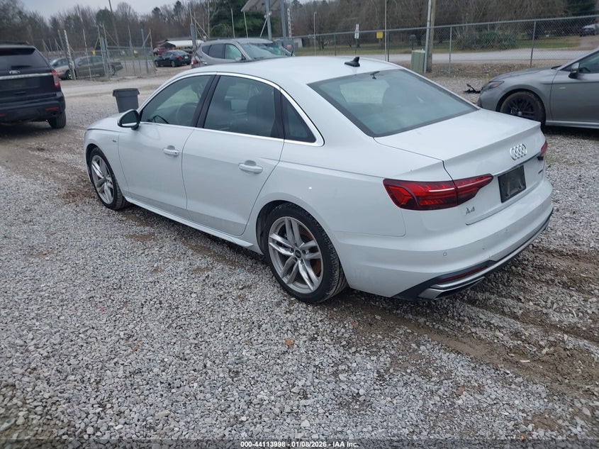 Vin: waueaaf43rn005712, lot: 44609894, audi a4 premium plus 45 tfsi s line quattro s tronic 20243