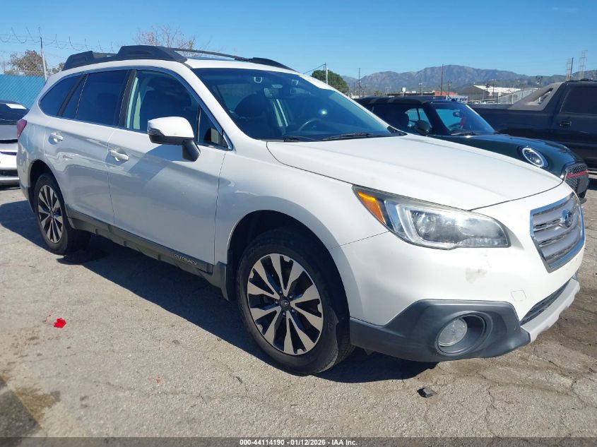 2017 Subaru Outback 2.5I Limited