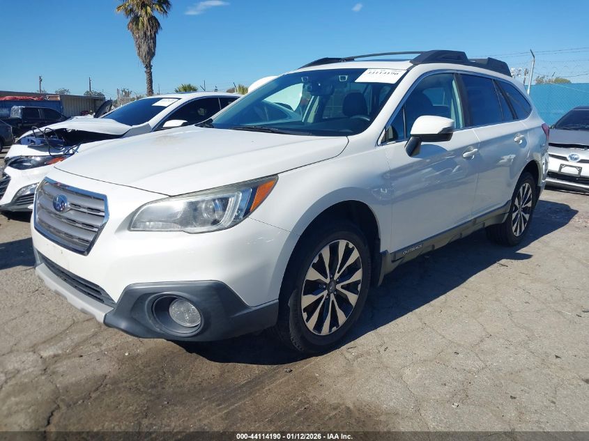 2017 Subaru Outback 2.5I Limited