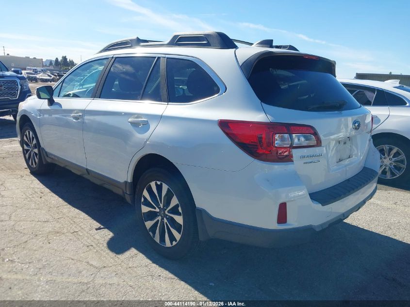 2017 Subaru Outback 2.5I Limited