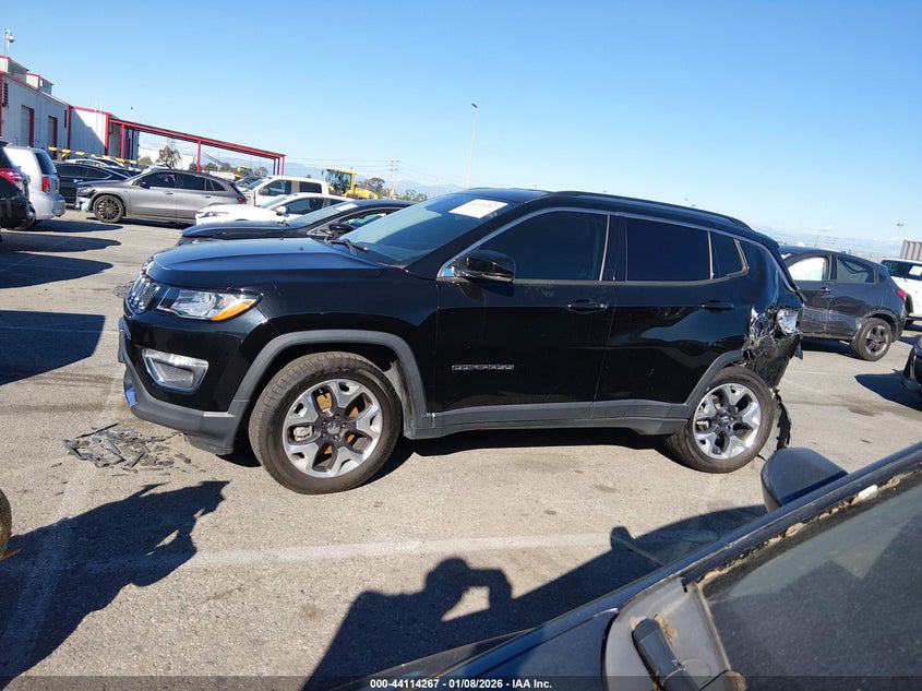 VIN 3C4NJCCB7LT211494 2020 JEEP COMPASS LIMITED FWD