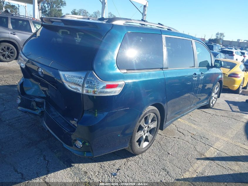 2012 Toyota Sienna Se 8 Passenger