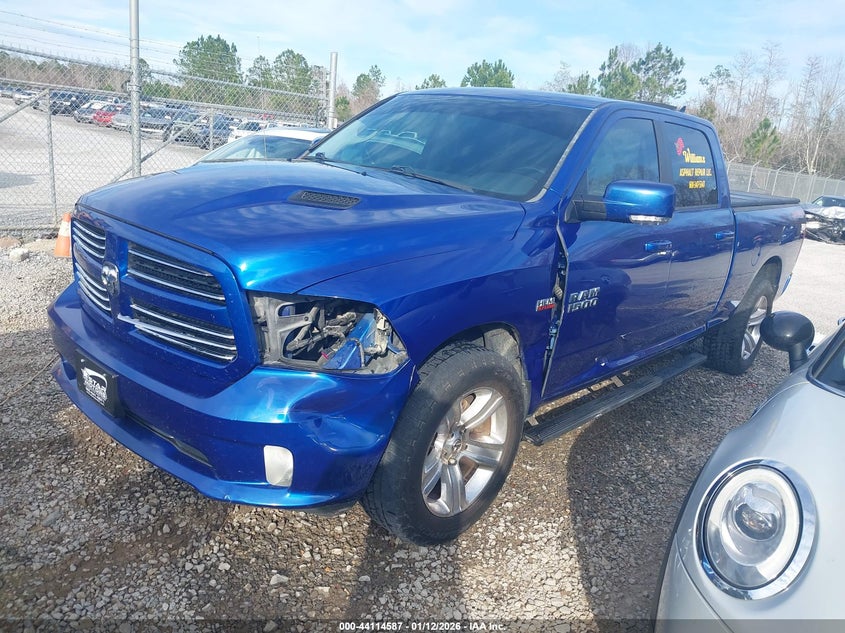 Vin: 1c6rr7ut5gs124720, lot: 44610483, ram 1500 sport 20162