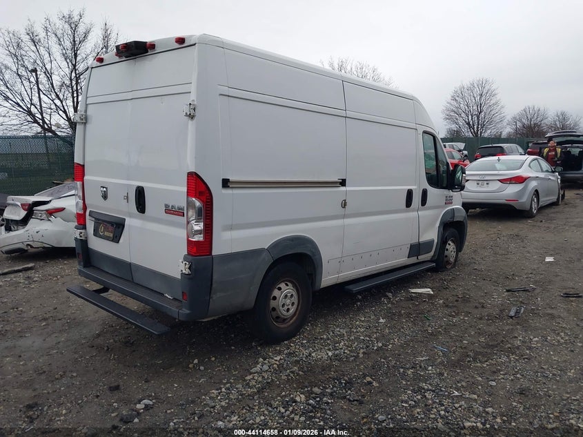 2017 Ram Promaster 1500 High Roof 136 Wb