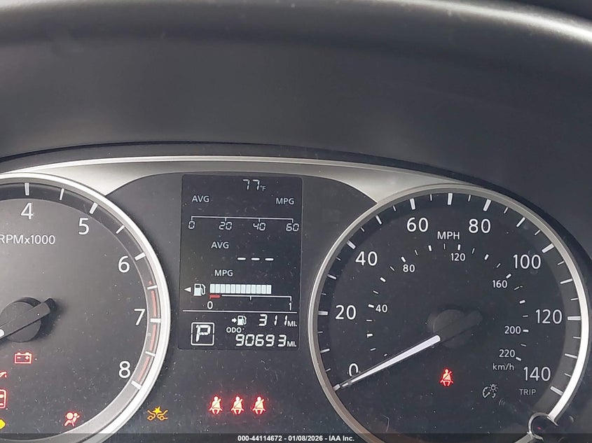 2022 NISSAN KICKS 1.6L I-4 DOHC, VVT, (VIN: 3N1CP5BV0NL481024