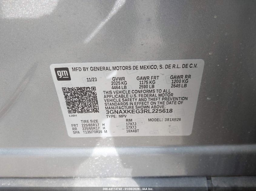 2024 CHEVROLET EQUINOX FWD LT