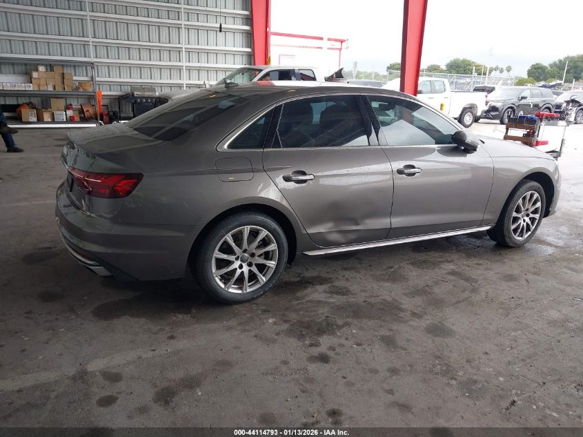 2020 Audi A4 Premium 40 Tfsi Front-Wheel Drive S Tronic