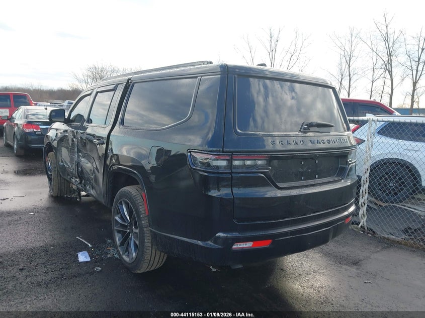 Vin: 1c4sjsfp1ss503002, lot: 44611049, jeep grand wagoneer l obsidian 4x4 20253