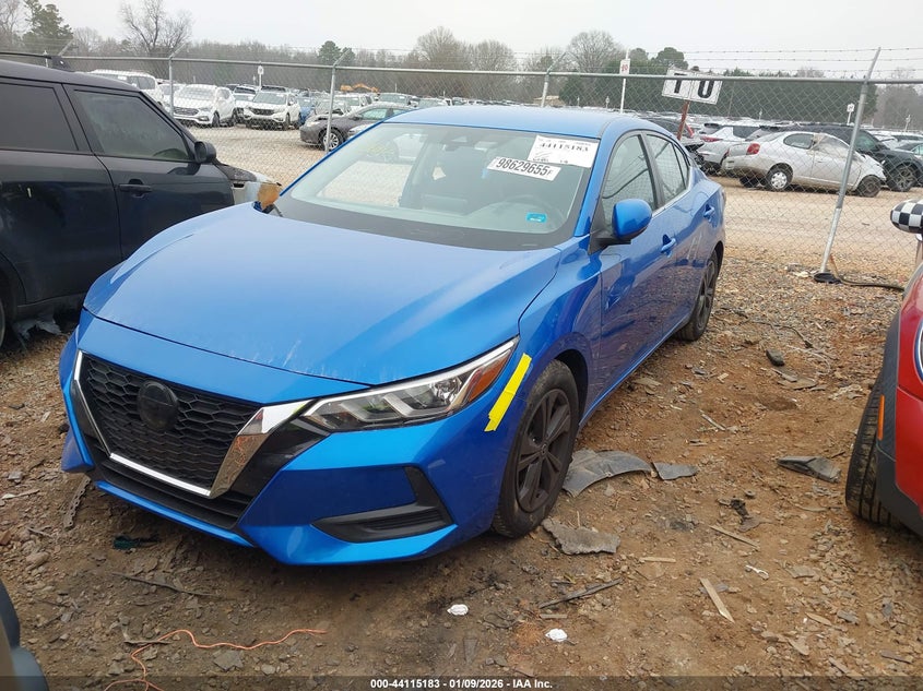 2022 Nissan Sentra Sv Xtronic Cvt