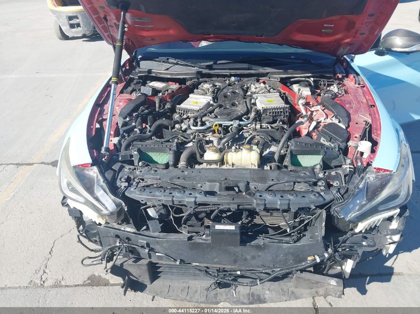 2017 Infiniti Q60 3.0T Red Sport 400 VIN: JN1FV7EK5HM610790 Lot: 44115227