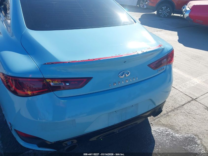 2017 Infiniti Q60 3.0T Red Sport 400 VIN: JN1FV7EK5HM610790 Lot: 44115227