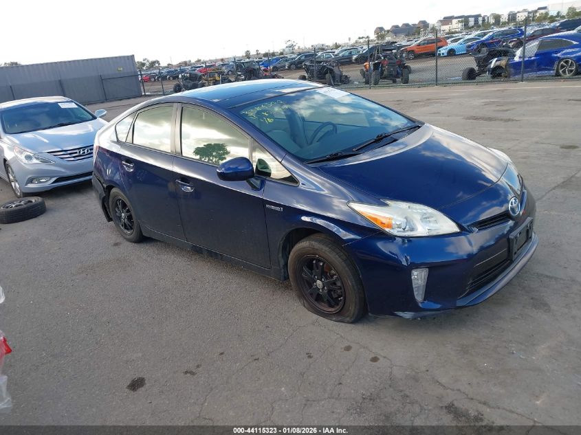 2012 Toyota Prius Three