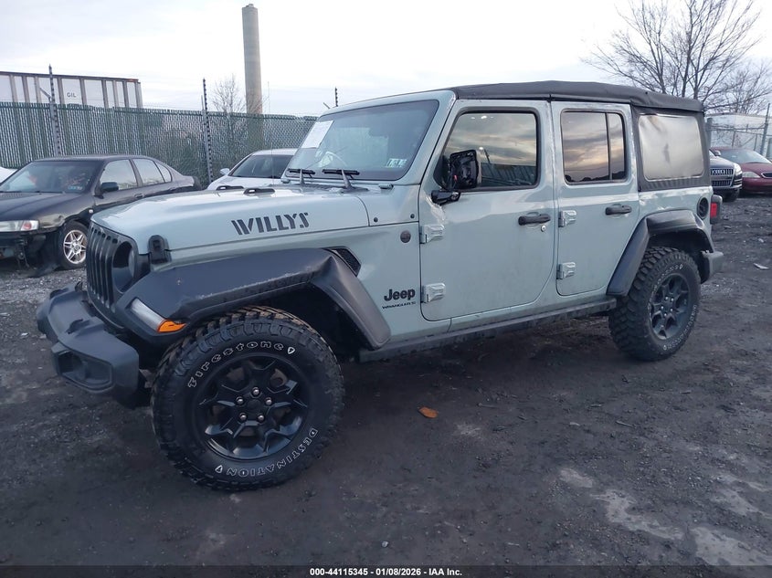 2023 Jeep Wrangler 4-Door Willys 4X4