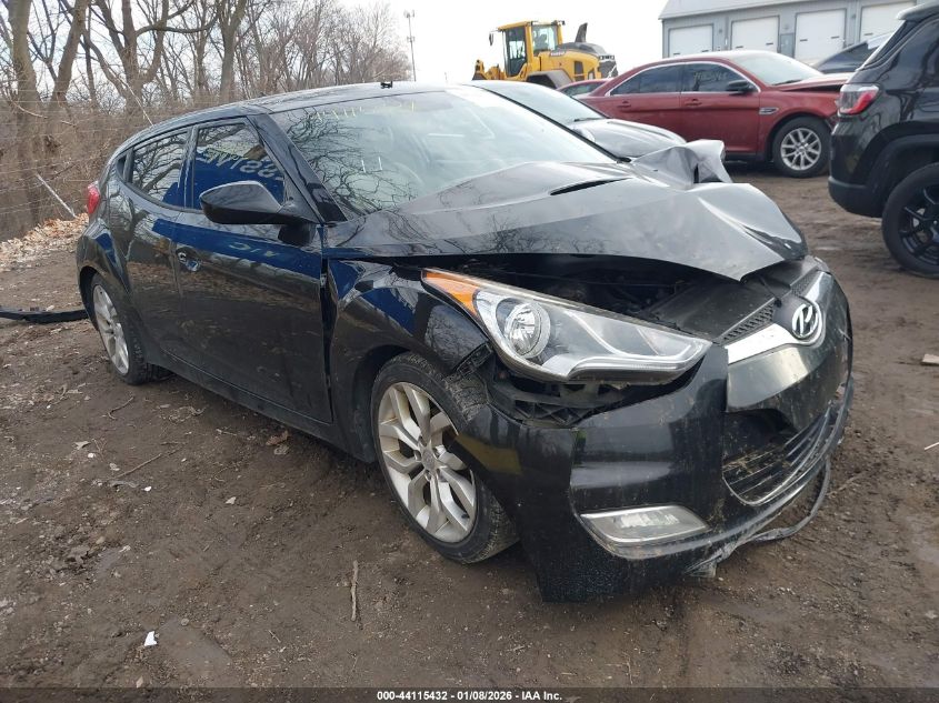 2012 Hyundai Veloster Base W/Gray