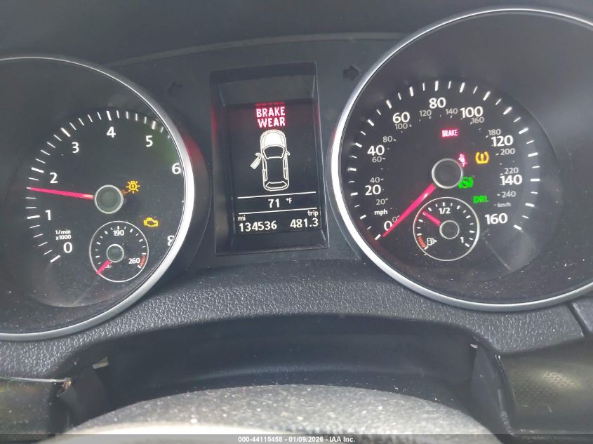 2014 Volkswagen Jetta Sportwagen 2.5L S VIN: 3VWPP7AJ5EM601030 Lot: 44115458