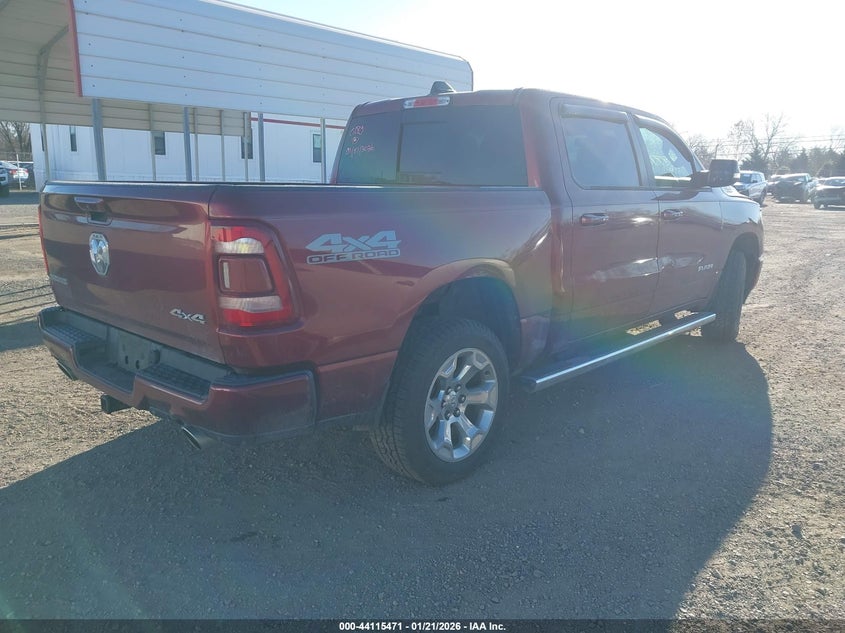 Vin: 1c6srfft4kn596987, lot: 44611367, ram 1500 big horn/lone star  4x4 5'7 box 20194