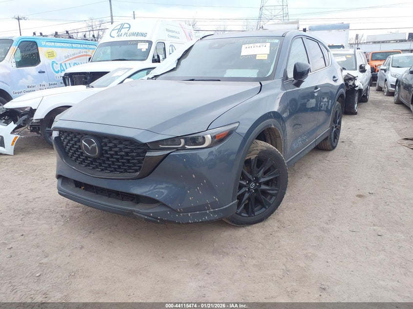 Vin: jm3kfbcmxn0543730, lot: 44611370, mazda cx-5 2.5 s carbon edition 20222