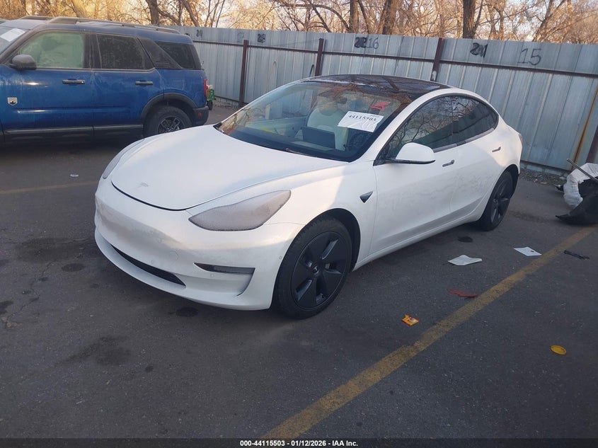 2022 Tesla Model 3 Long Range Dual Motor All-Wheel Drive