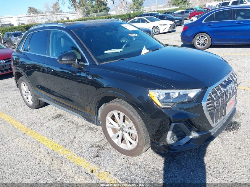 2021 Audi Q3 Premium 45 Tfsi S Line Quattro Tiptronic