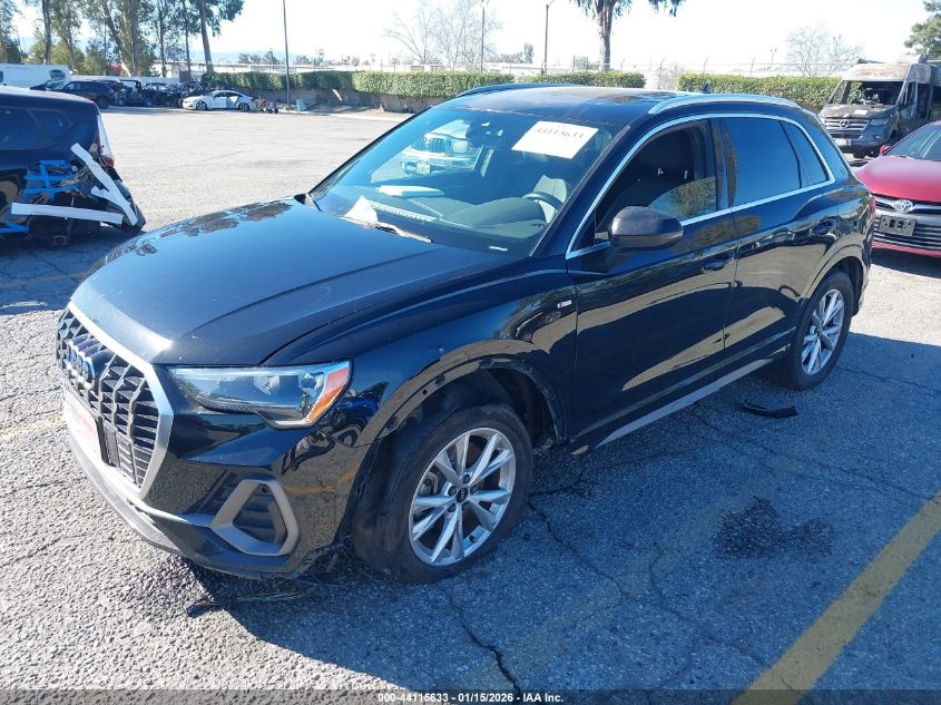 2021 Audi Q3 Premium 45 Tfsi S Line Quattro Tiptronic