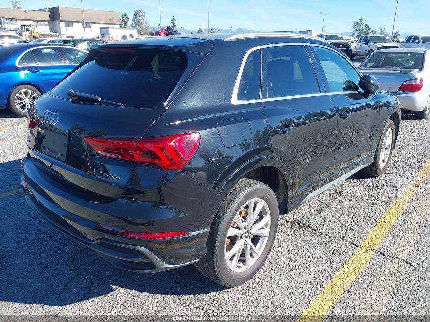 2021 Audi Q3 Premium 45 Tfsi S Line Quattro Tiptronic