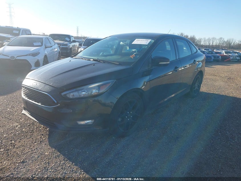 Vin: 1fadp3f25gl401579, lot: 44611647, ford focus se 20162