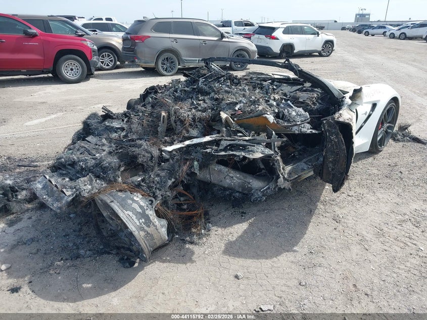 Vin: 1g1yf2d75e5129214, lot: 44611688, chevrolet corvette stingray 20144
