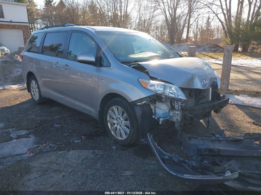 2017 Toyota Sienna Le 7 Passenger