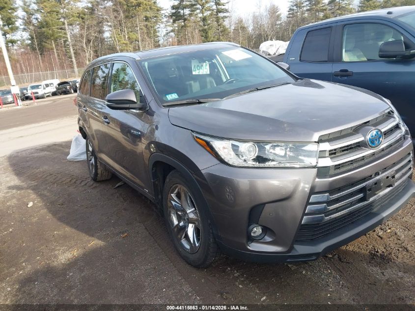 2019 Toyota Highlander Hybrid