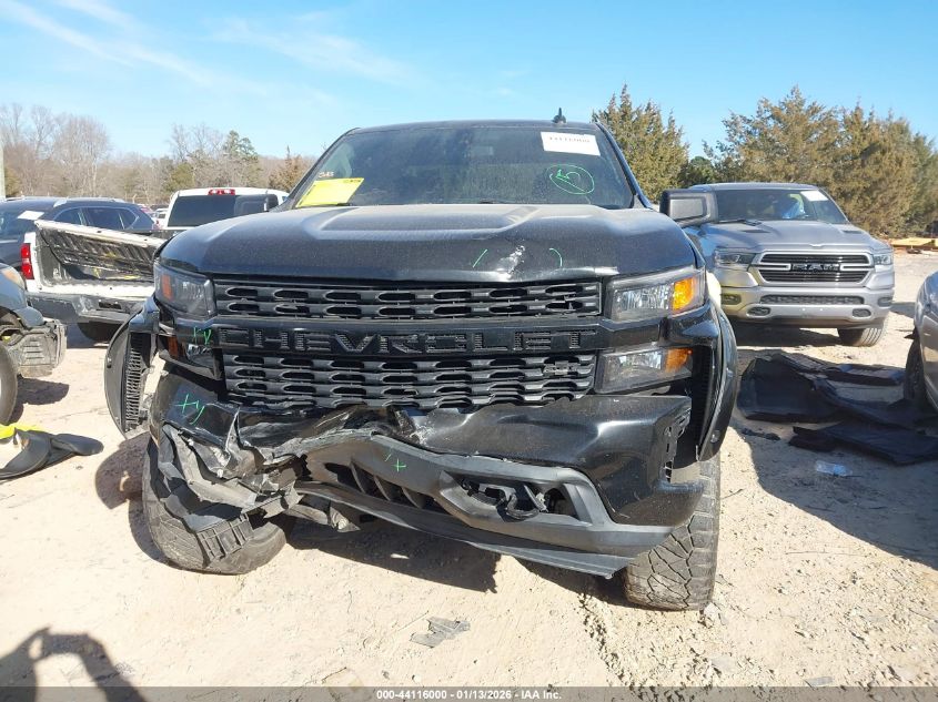 2019 Chevrolet Silverado 1500 Custom VIN: 1GCRWBEH5KZ402126 Lot: 44116000