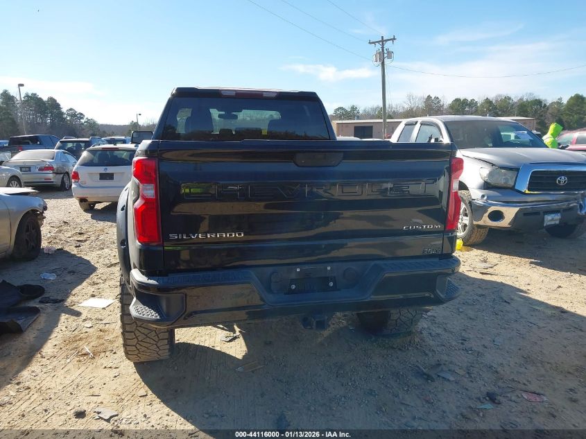 2019 Chevrolet Silverado 1500 Custom VIN: 1GCRWBEH5KZ402126 Lot: 44116000