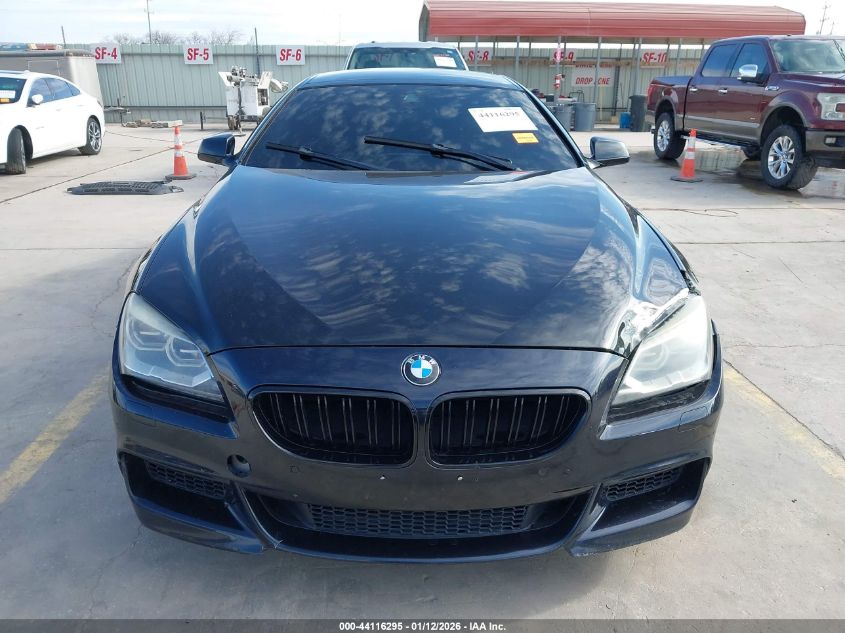 2014 BMW 650I Gran Coupe VIN: WBA6B2C59ED129469 Lot: 44116295