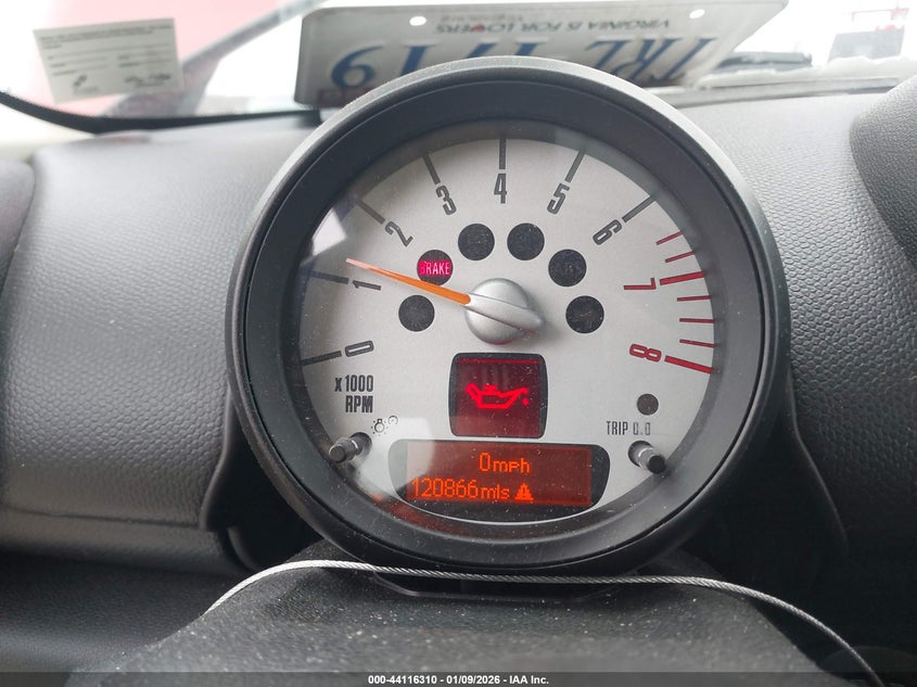 2013 Mini Countryman Cooper VIN: WMWZB3C52DWM31224 Lot: 44116310