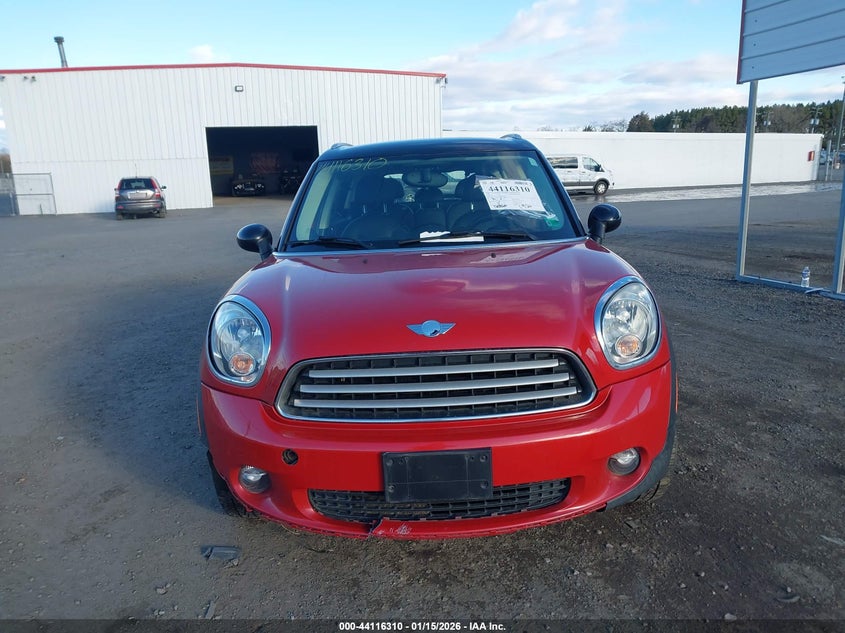 2013 Mini Countryman Cooper VIN: WMWZB3C52DWM31224 Lot: 44116310
