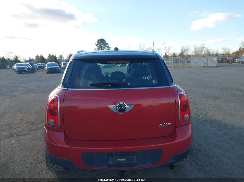 2013 Mini Countryman Cooper VIN: WMWZB3C52DWM31224 Lot: 44116310