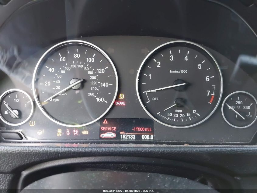 2013 BMW 328I xDrive VIN: WBA3B5C51DF591158 Lot: 44116327