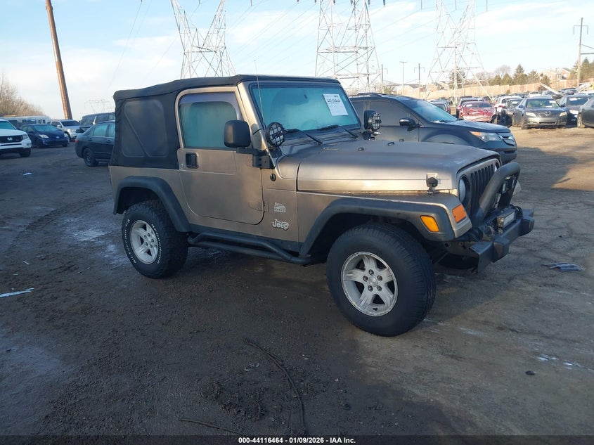 2004 Jeep Wrangler Sahara