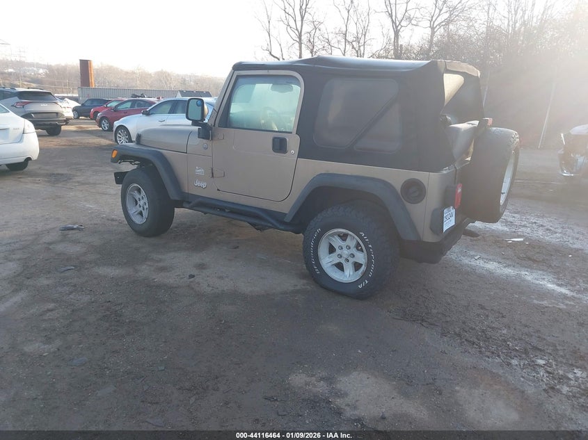 2004 Jeep Wrangler Sahara