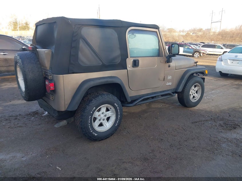 2004 Jeep Wrangler Sahara