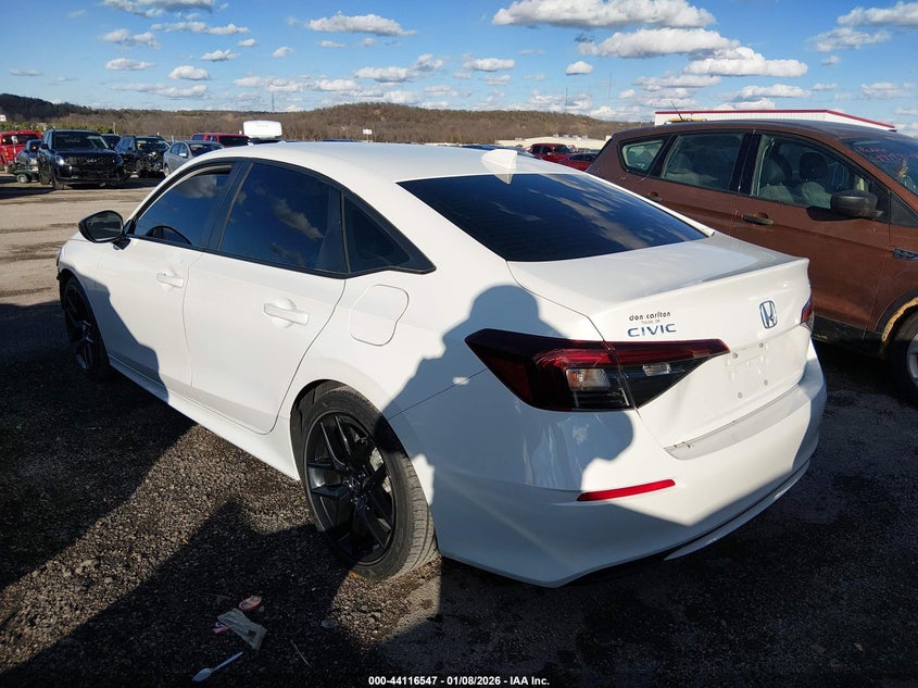 2025 HONDA CIVIC auction photo 3