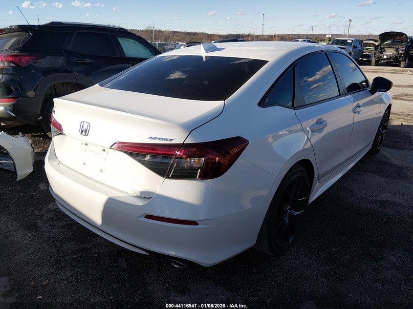 2025 HONDA CIVIC auction photo 4