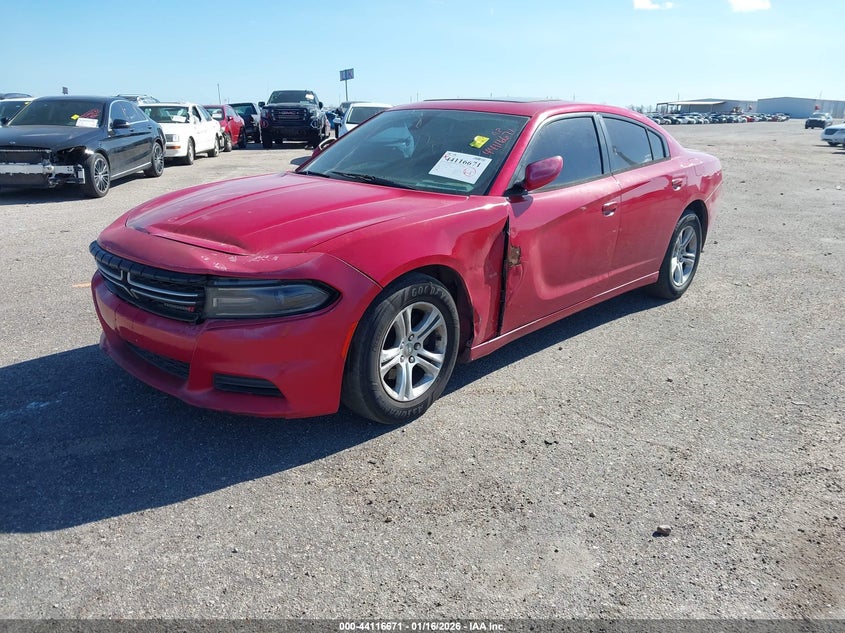 Vin: 2c3cdxbg1fh801372, lot: 44612567, dodge charger se 20152