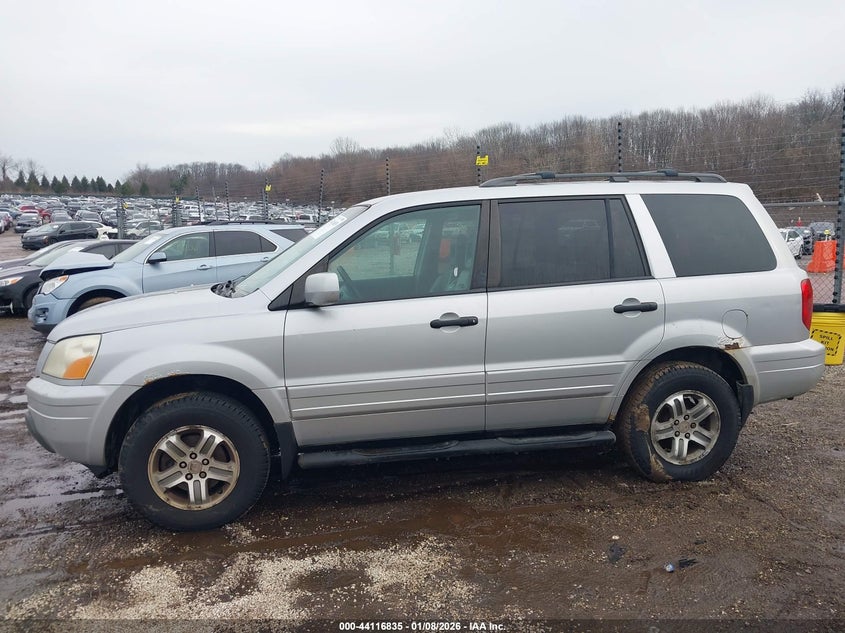 2004 Honda Pilot Ex-L VIN: 2HKYF18584H613239 Lot: 44116835